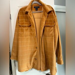 DE CELLO Designed By Italy Oversized Logo Shirt Jacket Shacket Street Wear Coat